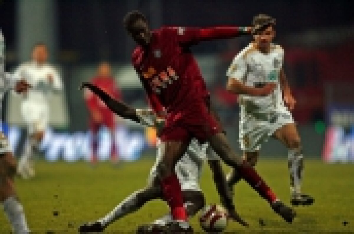 FOTO / Unirea-CFR 0-1, Traore aduce victoria clujenilor