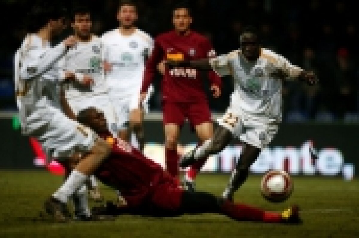 FOTO / Unirea-CFR 0-1, Traore aduce victoria clujenilor