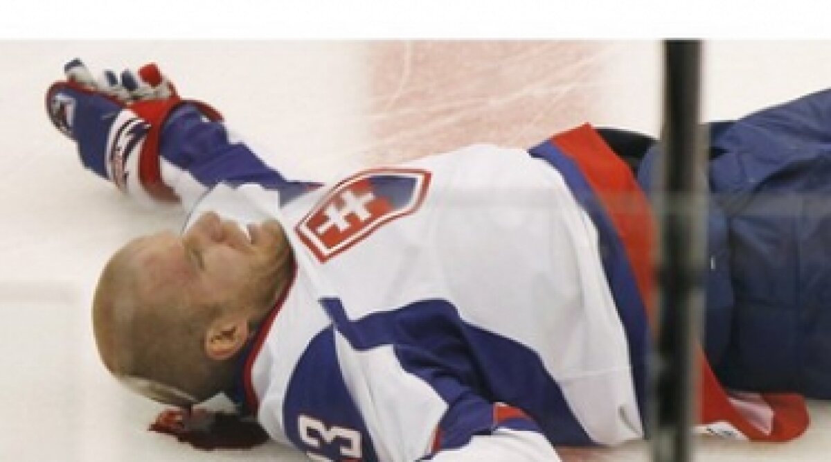 Bartecko, accidentat grav în timpul partidei Norvegia-Slovacia