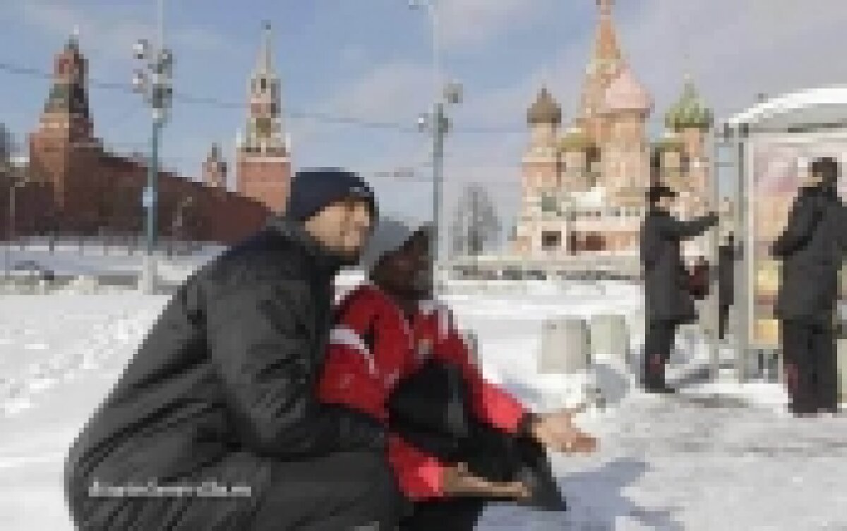 FC Sevilla a luat cu asalt Piaţa Roşie