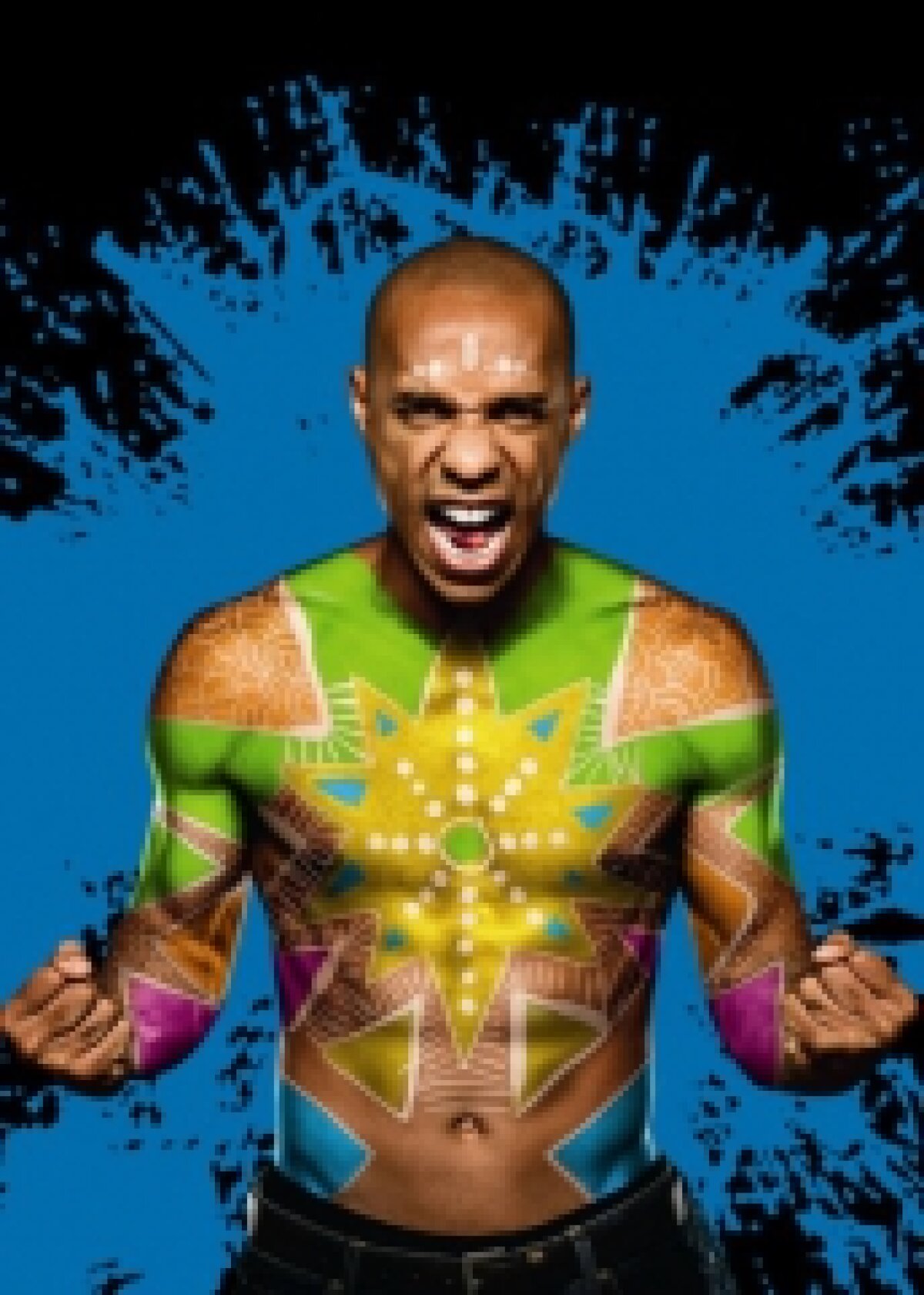 FOTO / Messi, Torres şi Lampard s-au vopsit în culori pentru o reclamă