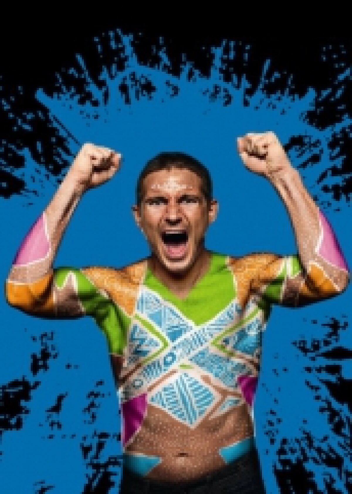 FOTO / Messi, Torres şi Lampard s-au vopsit în culori pentru o reclamă