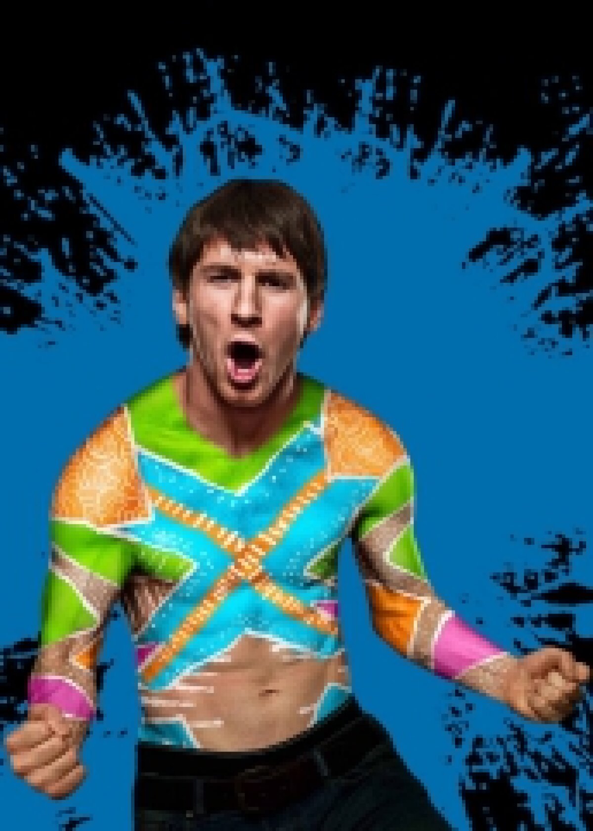 FOTO / Messi, Torres şi Lampard s-au vopsit în culori pentru o reclamă