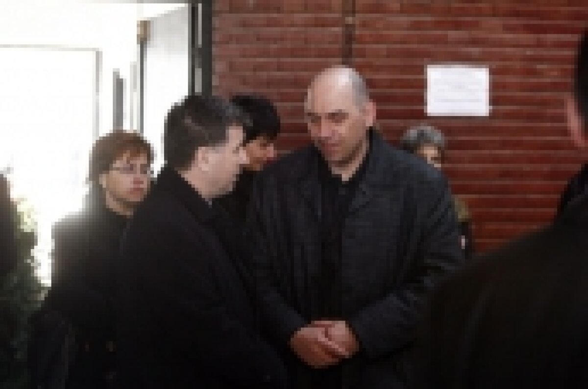 FOTO / Mircea Salomir a fost înmormîntat astăzi