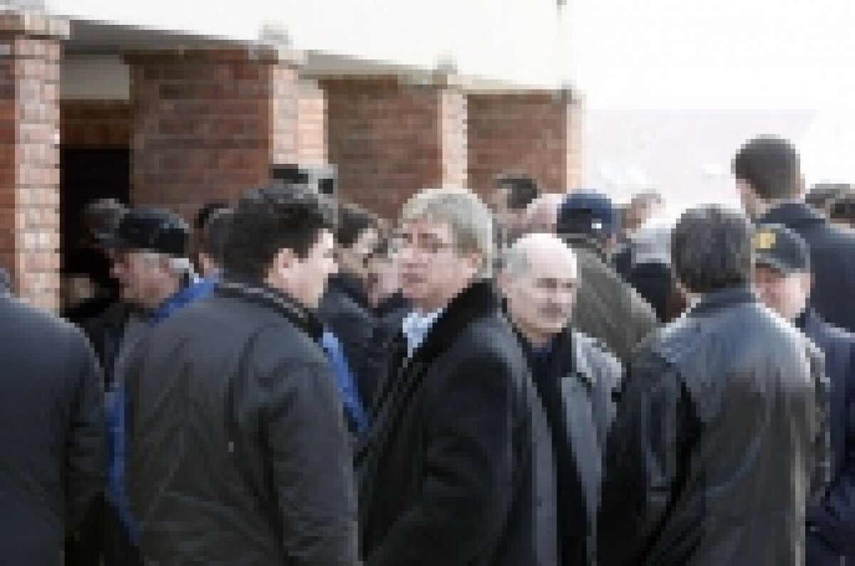 FOTO / Mircea Salomir a fost înmormîntat astăzi