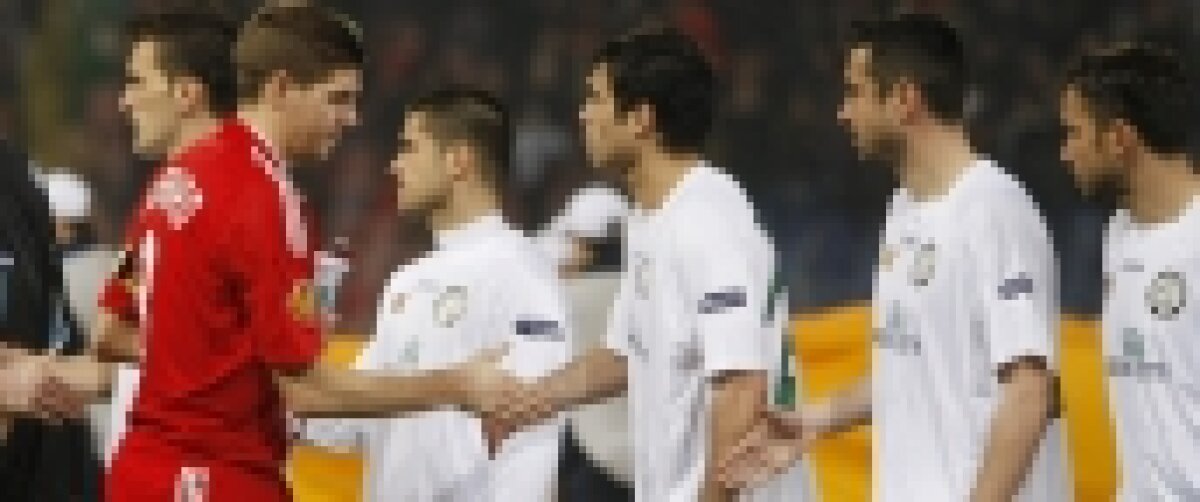 FINAL » Unirea - Liverpool 1-3. "Cormoranii" se califică în "optimi"