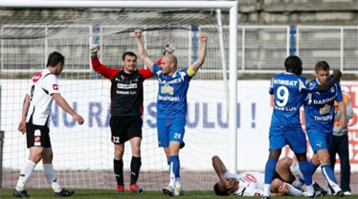 FOTO / Gloria a învins cu 2-1 la Alba Iulia şi se depărtează de retrogradare