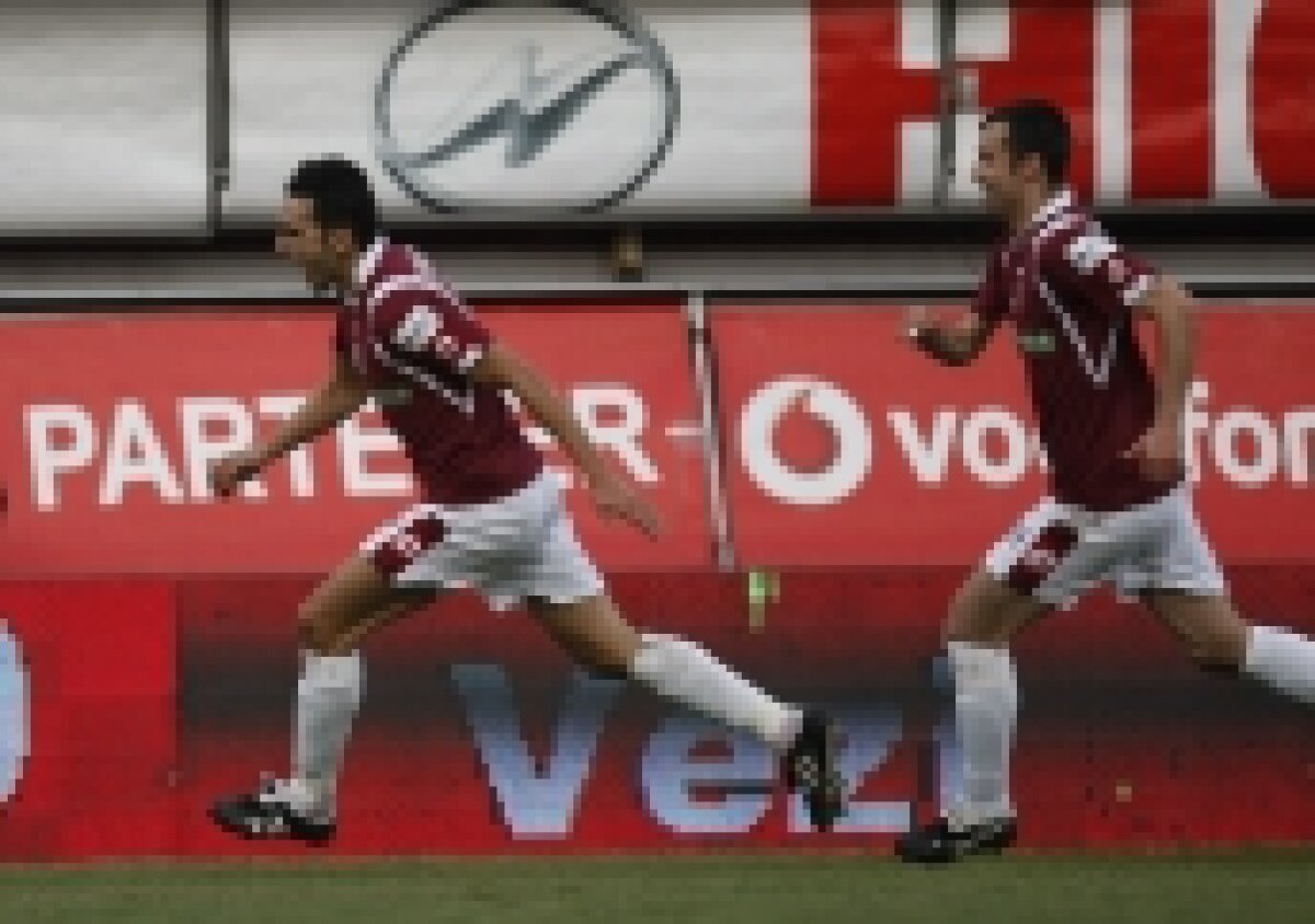 FOTO / Vezi imagini din partida Rapid - Urziceni!