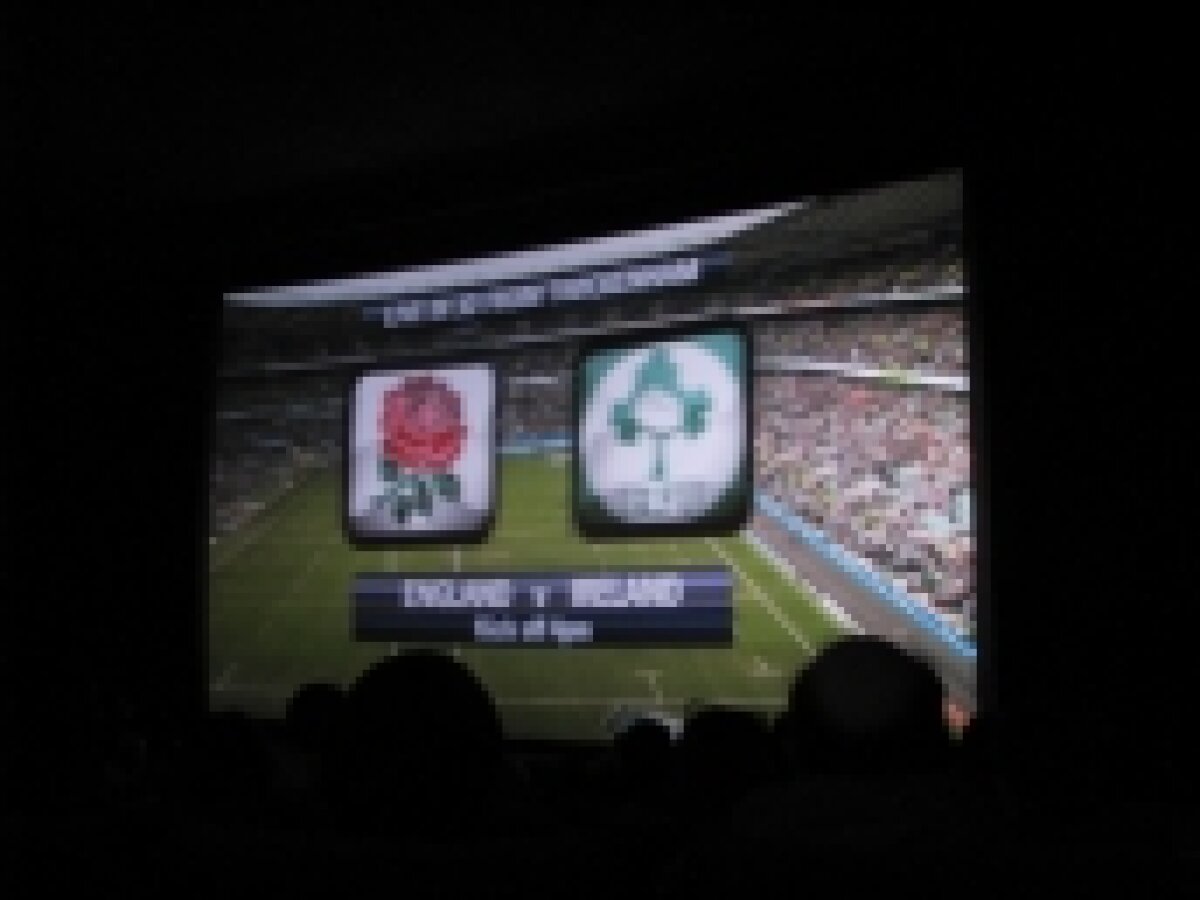 CUM se vede rugby-ul transmis 3D în cinema