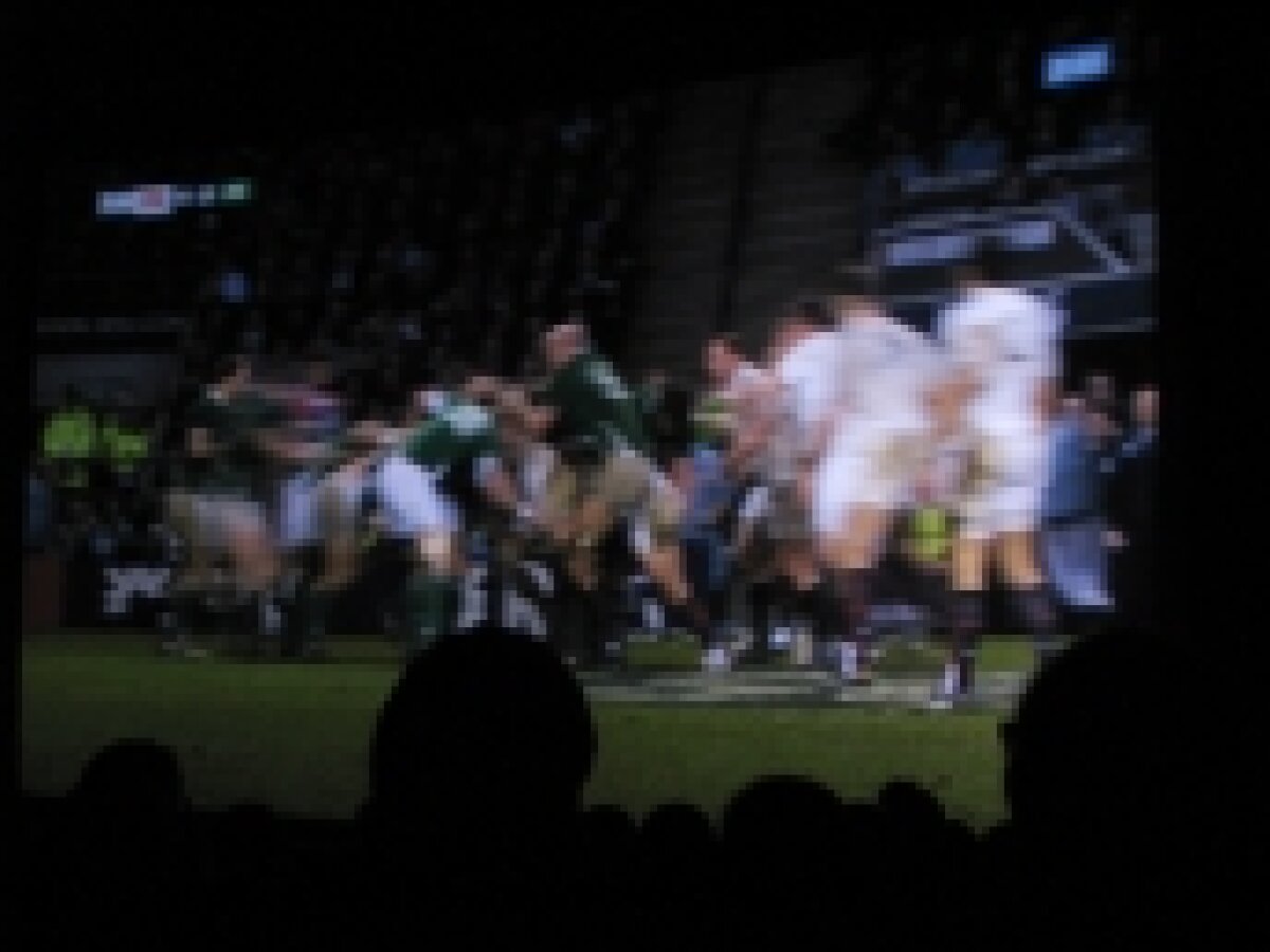 CUM se vede rugby-ul transmis 3D în cinema