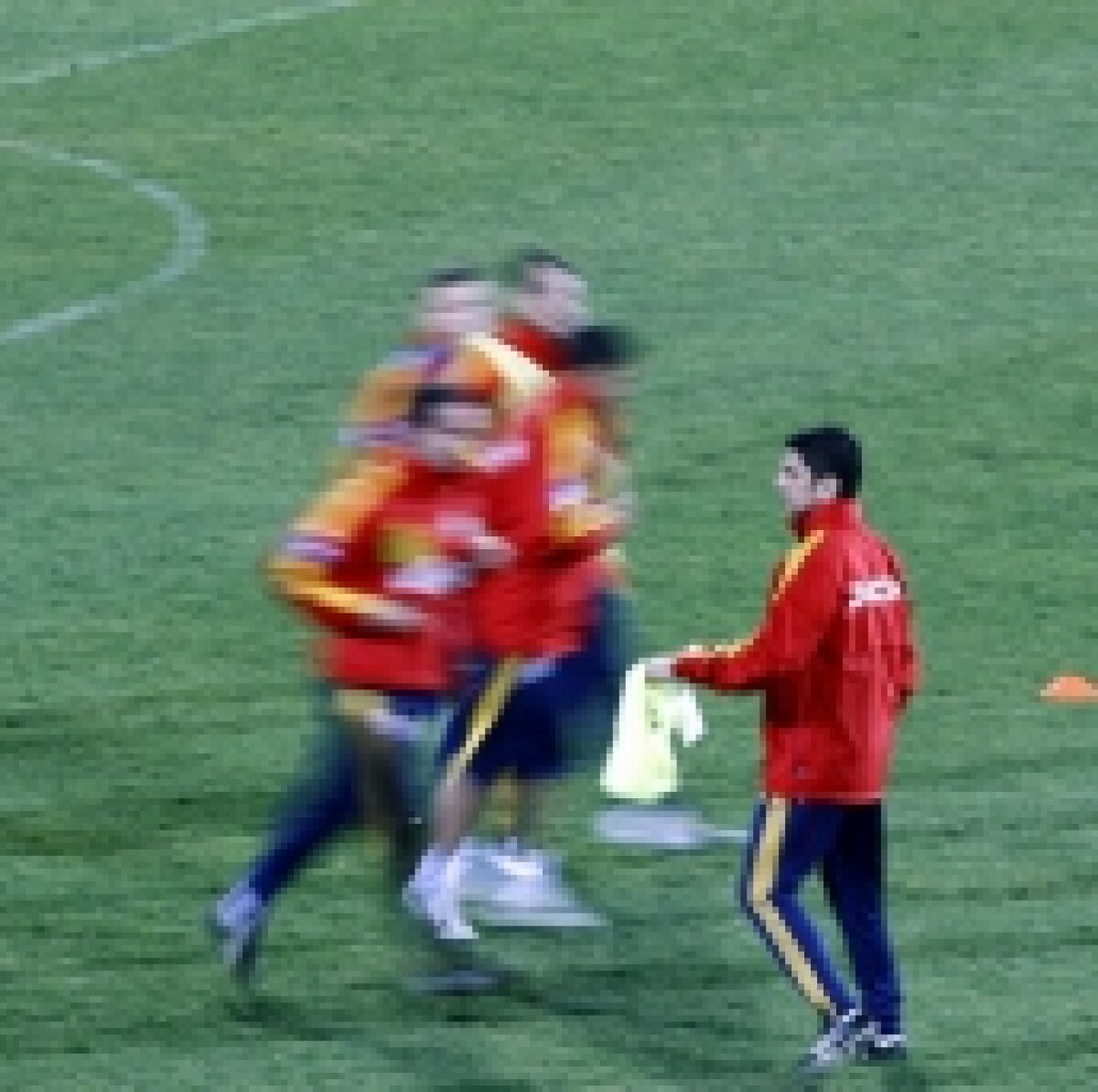 FOTO / Vezi aici imagini cu antrenamentul României la Timişoara