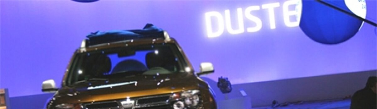 FOTO / Primele poze cu Dacia Duster la Salonul Auto de la Geneva!