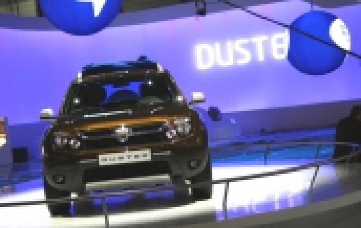 FOTO / Primele poze cu Dacia Duster la Salonul Auto de la Geneva!