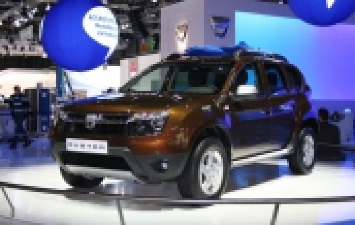 FOTO / Primele poze cu Dacia Duster la Salonul Auto de la Geneva!
