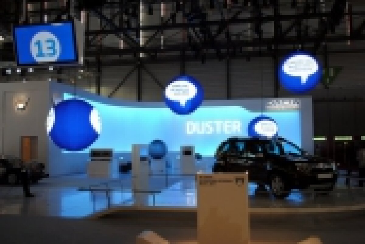 FOTO / Lansarea oficială a maşinii Dacia Duster, la Salonul Auto de la Geneva