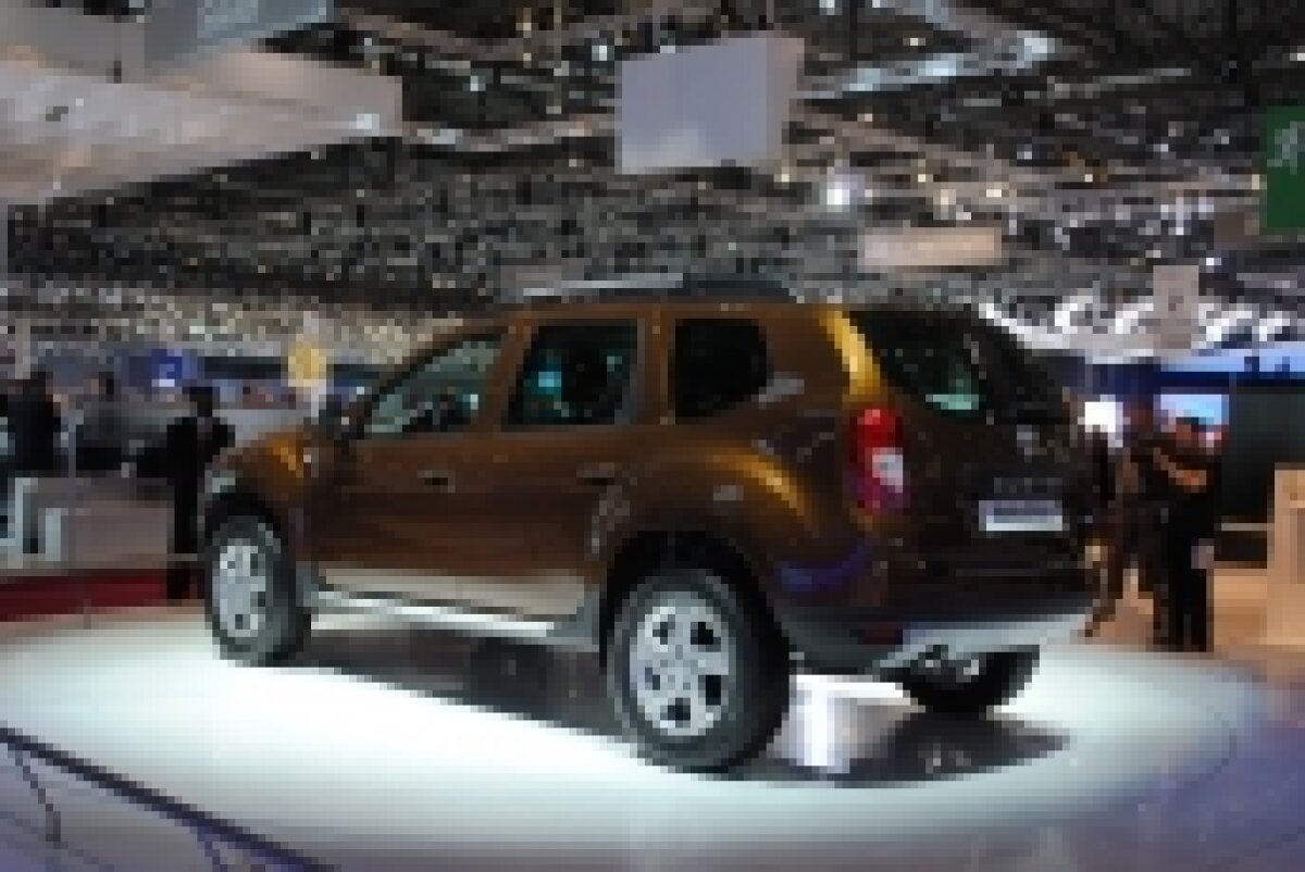 FOTO / Lansarea oficială a maşinii Dacia Duster, la Salonul Auto de la Geneva