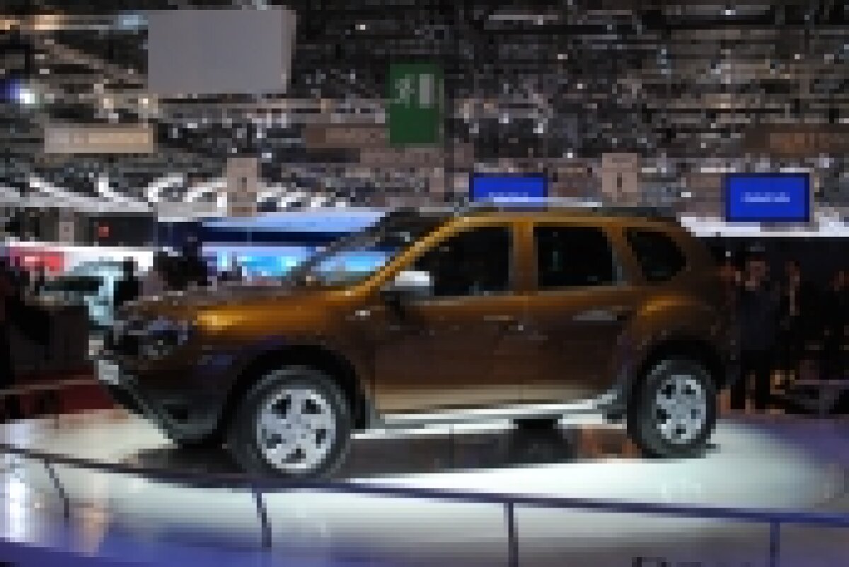 FOTO / Lansarea oficială a maşinii Dacia Duster, la Salonul Auto de la Geneva