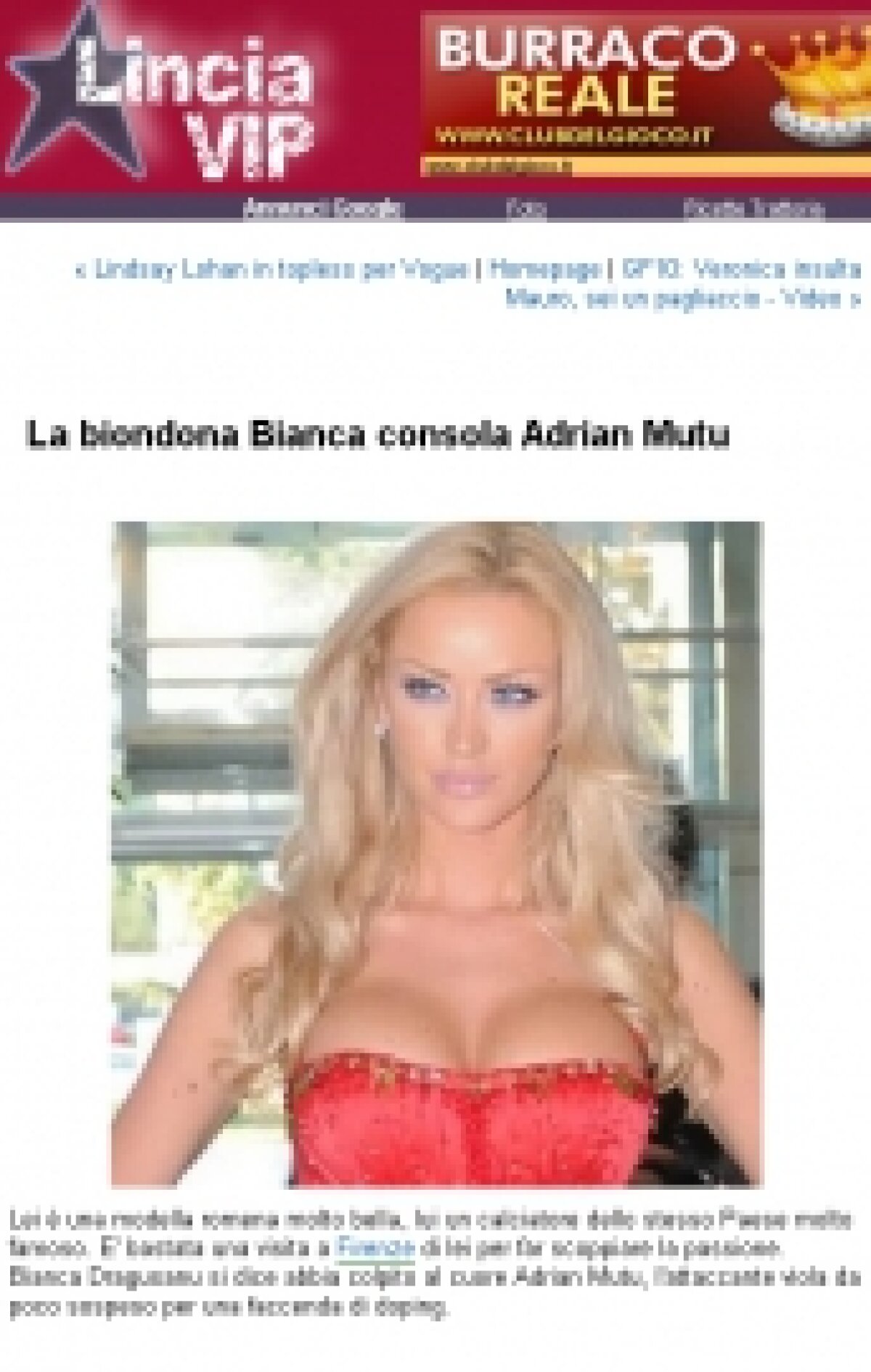 Mutu face furori în Europa cu Bianca Drăguşanu