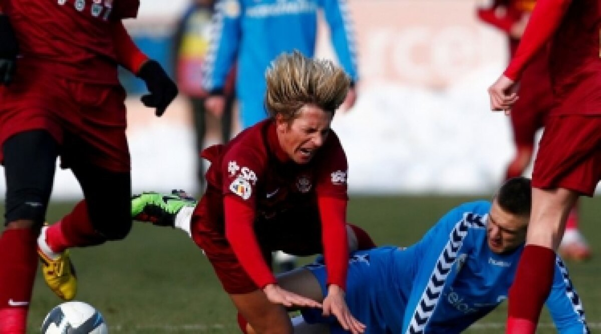 GALERIE FOTO / Dueluri spectaculoase în Oţelul-CFR 1-0