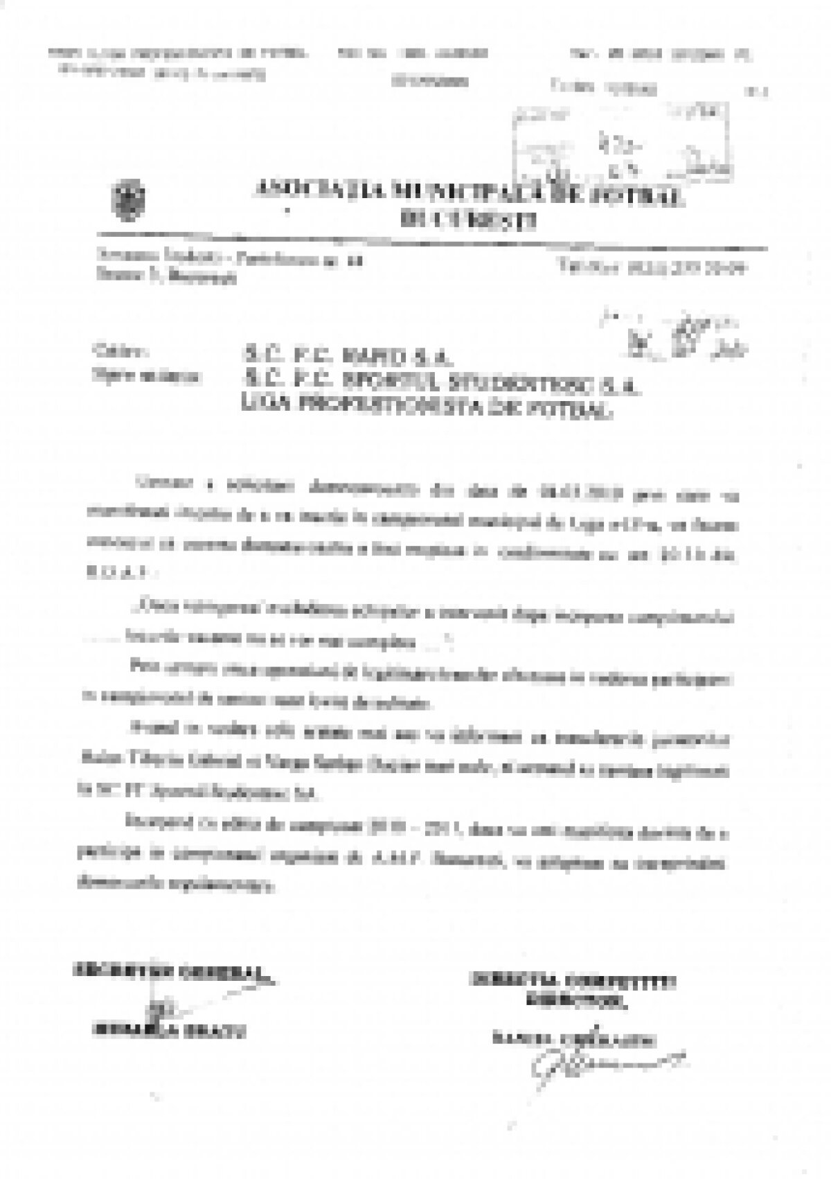 FC Rapid face precizări privind transferurile fotbaliştilor Dacian Varga şi Tibi Bălan