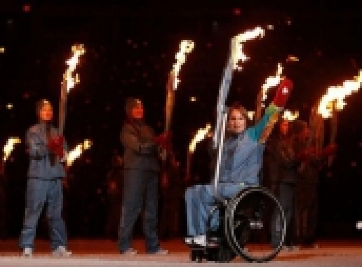 Vezi imagini de la deschiderea Olimpiadei Paralimpice!