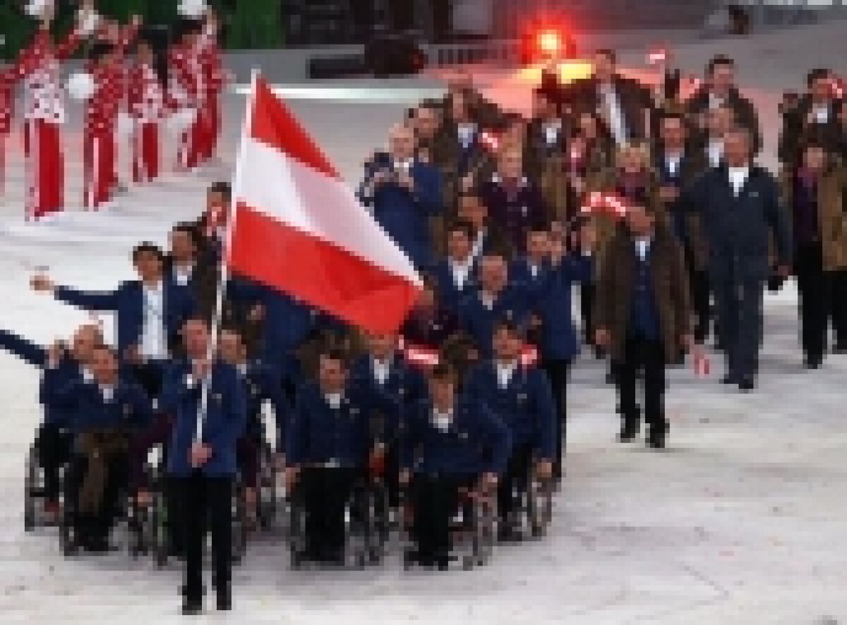 Vezi imagini de la deschiderea Olimpiadei Paralimpice!