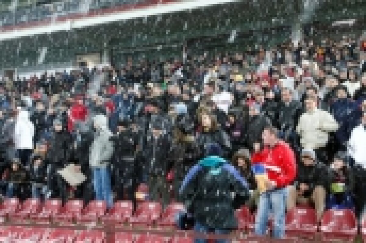 FOTO / Vezi imagini de la partida CFR Cluj - Dinamo