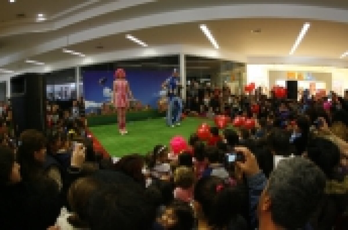 Show cu Sportacus la Bucureşti