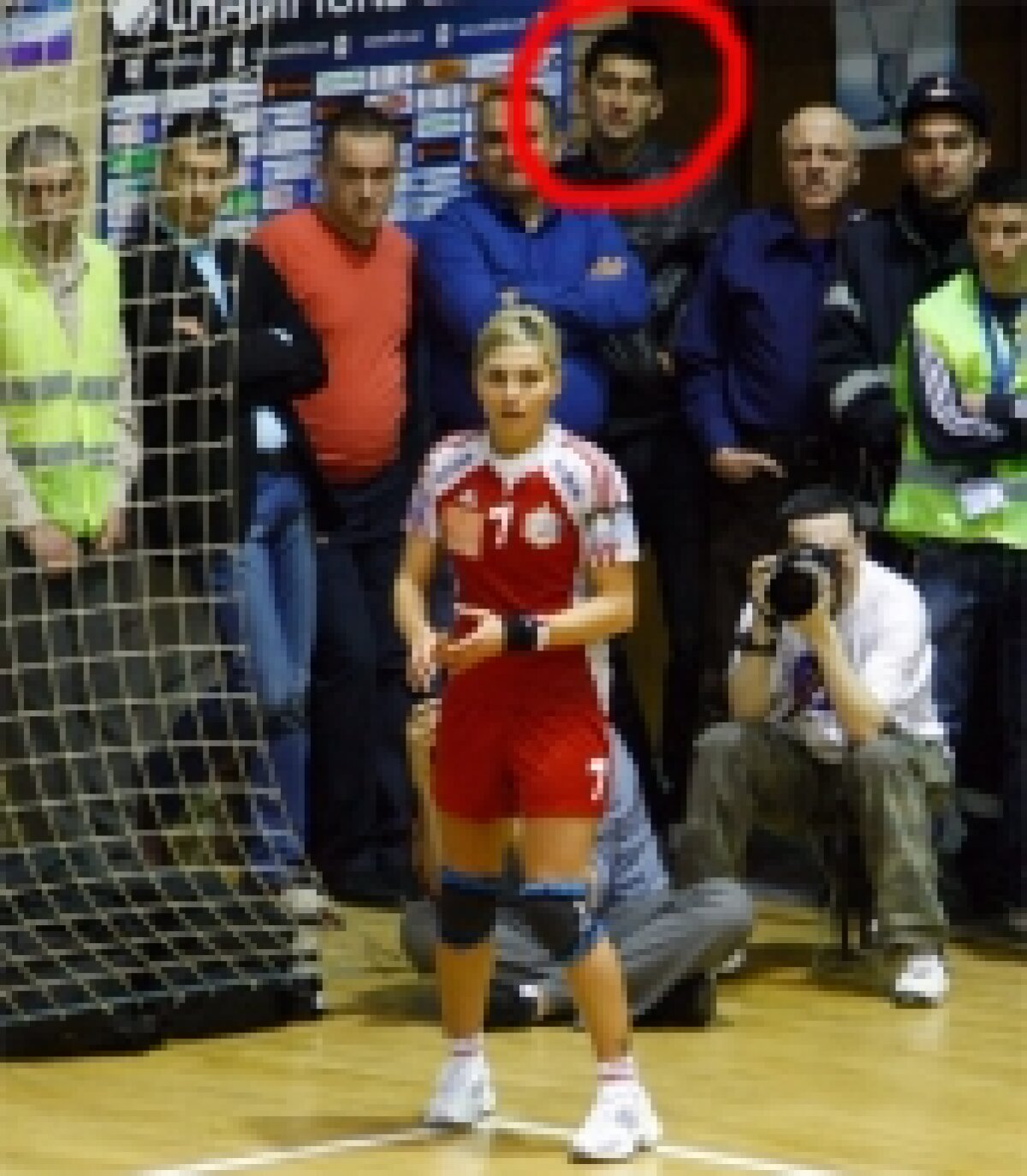 FOTO / Florin Costea a încurajat-o pe Ada Nechita la partida cu Hypo Viena