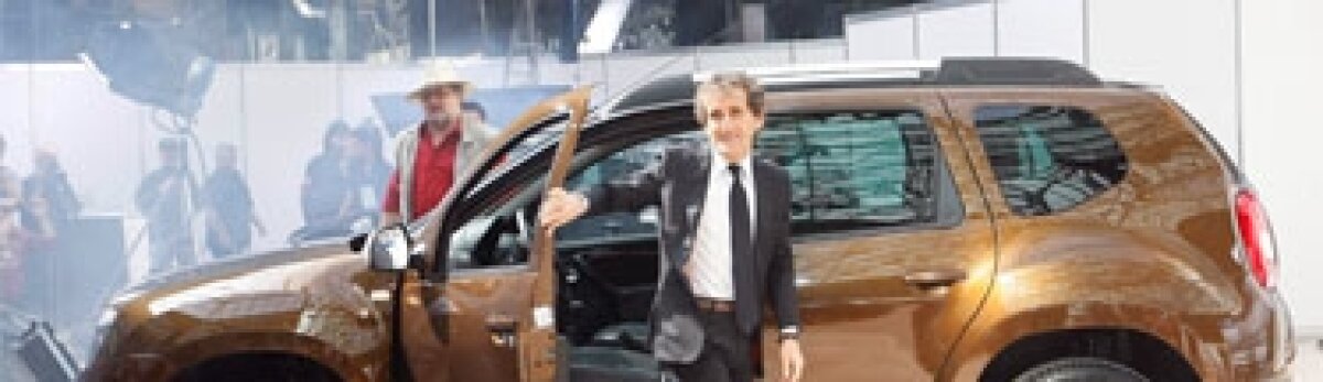 Galerie foto » Alain Prost a fost prezent la lansarea în România a maşinii Dacia Duster