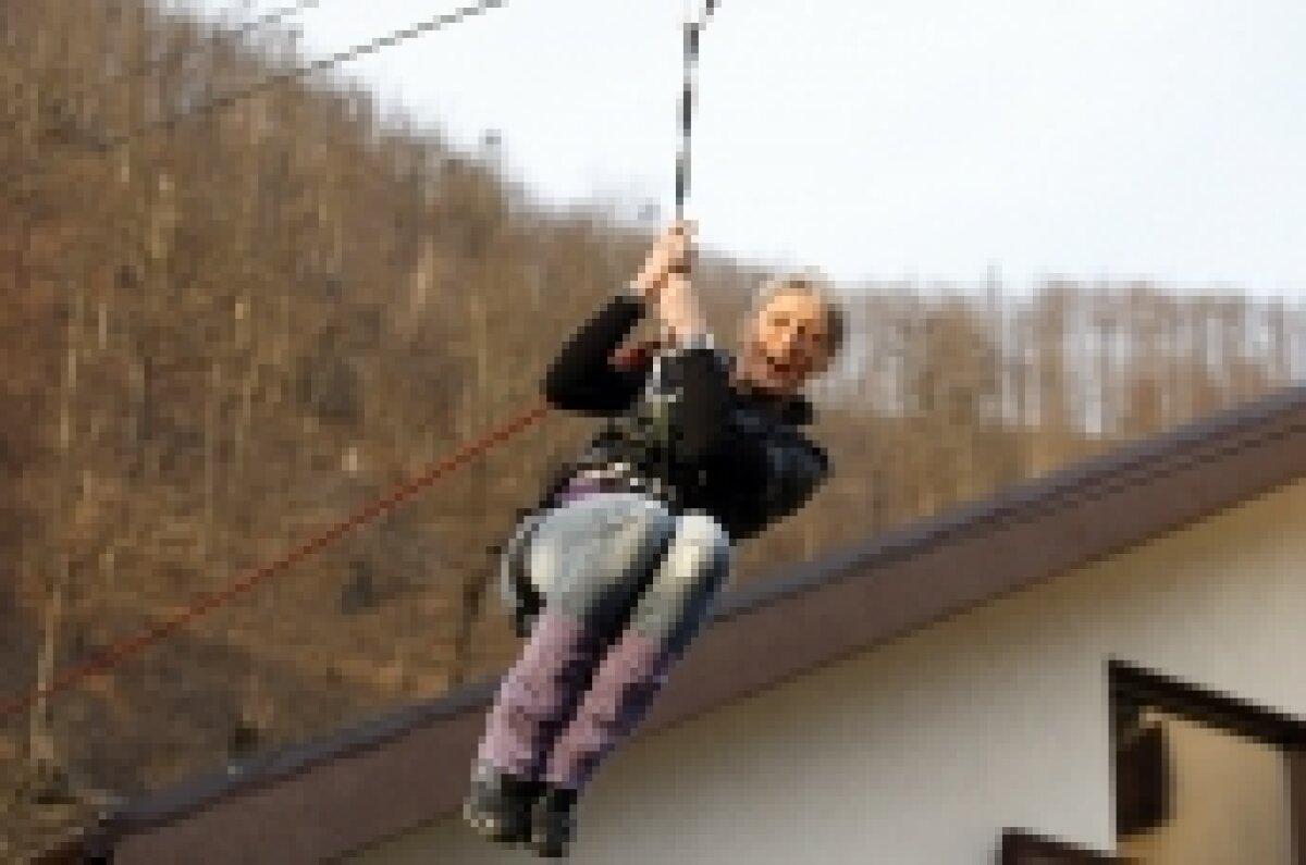 Vezi un fotoreportaj inedit cu golgeterul Oltchimului! Ramona extremă!