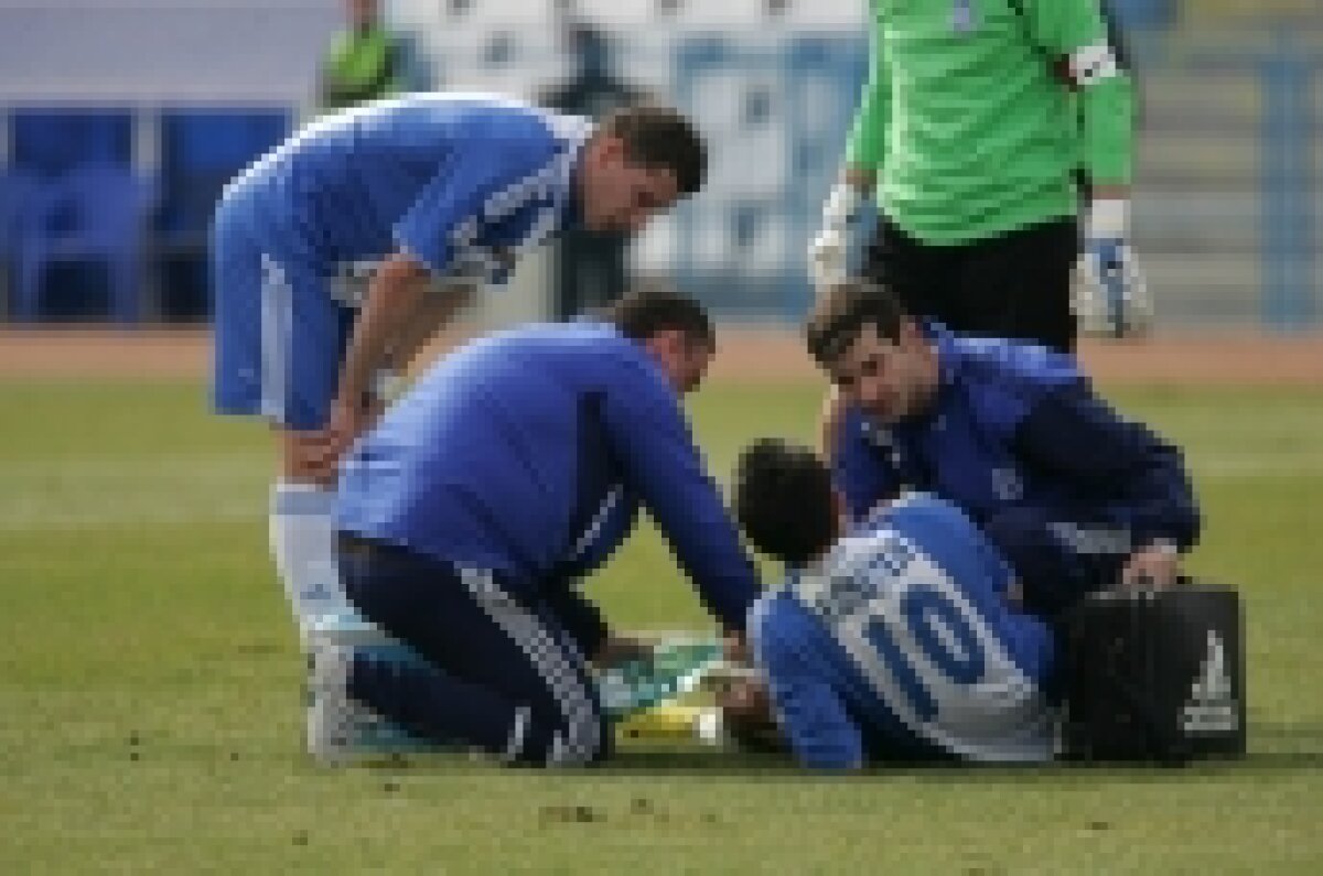 Florin Costea s-a accidentat la fel ca Mutu, care era să rateze Euro 2008!