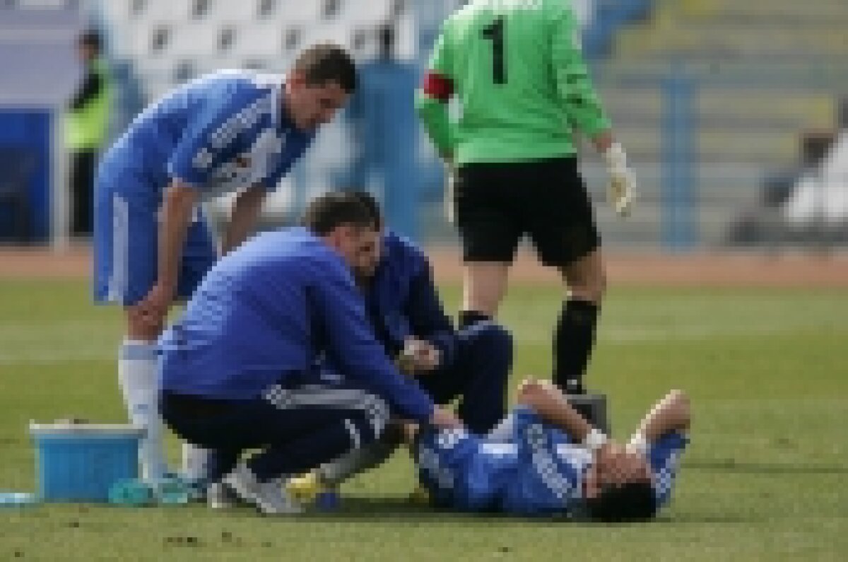 Florin Costea s-a accidentat la fel ca Mutu, care era să rateze Euro 2008!