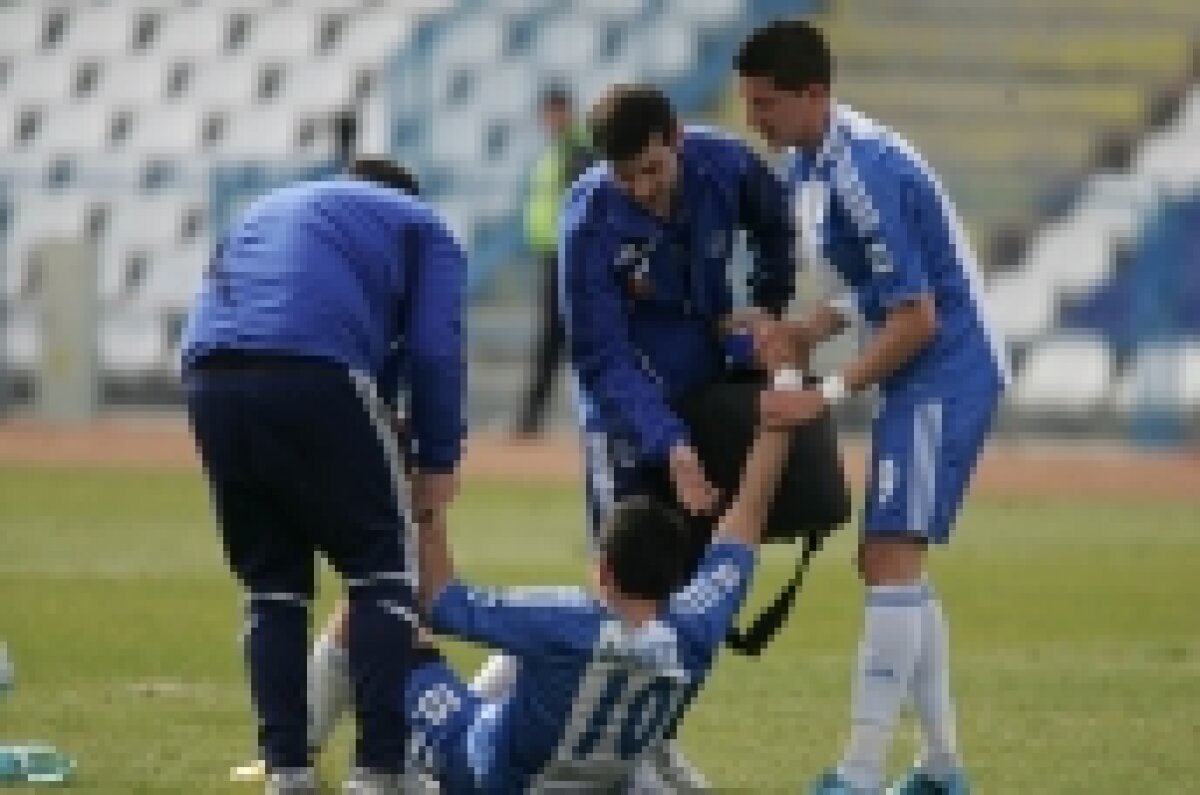 Florin Costea s-a accidentat la fel ca Mutu, care era să rateze Euro 2008!