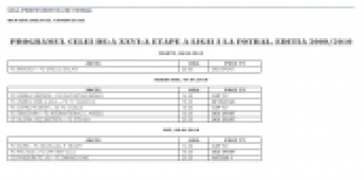 Vezi programul complet al etapei 26! Craiova nu va fi televizată!