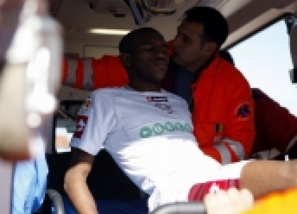 Rapid a terminat în 10 după ce Helder îşi pierduse cunoştinţa din cauza unei contuzii!