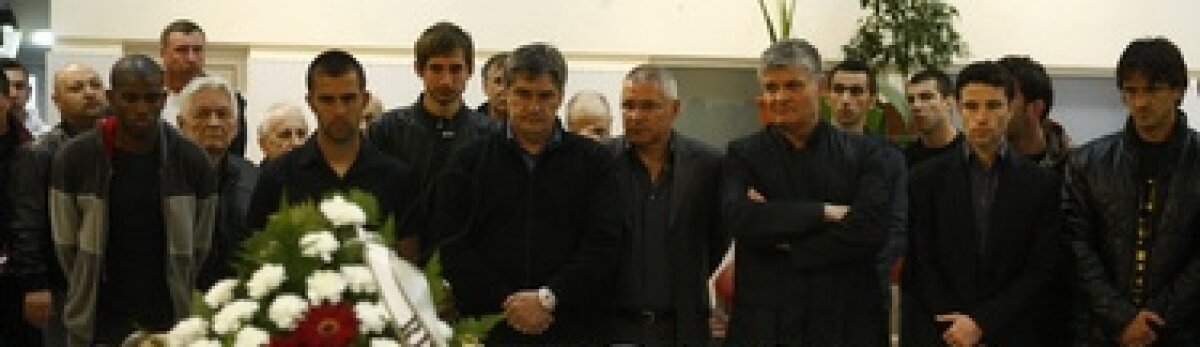 Rapidiştii şi-au luat adio de la Sandu Neagu. Fostul atacant va fi înmormîntat mîine