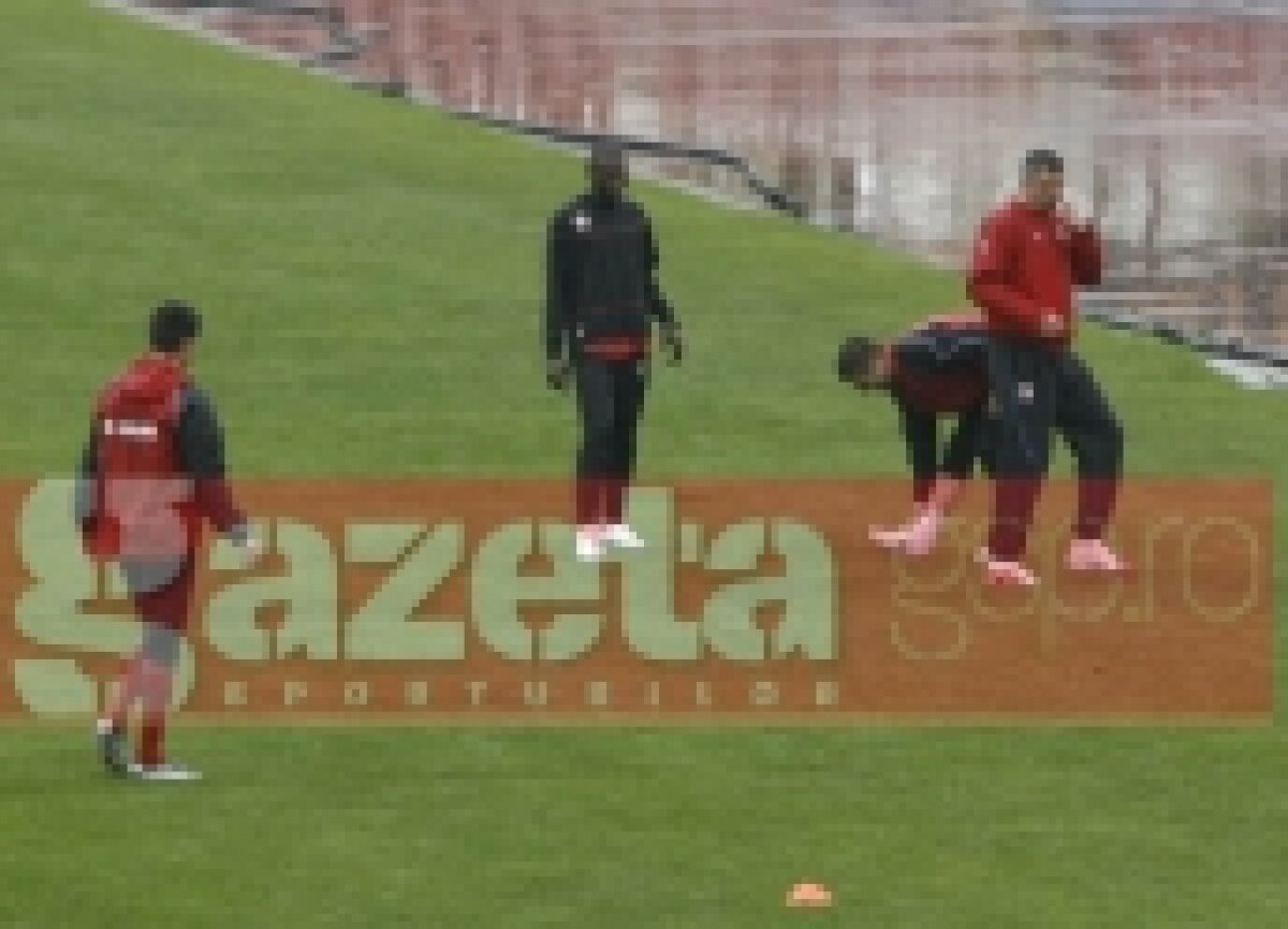 N'Doye şi Bratu s-au antrenat cu prima echipă! Borcea: "N-am luat nici o decizie!"