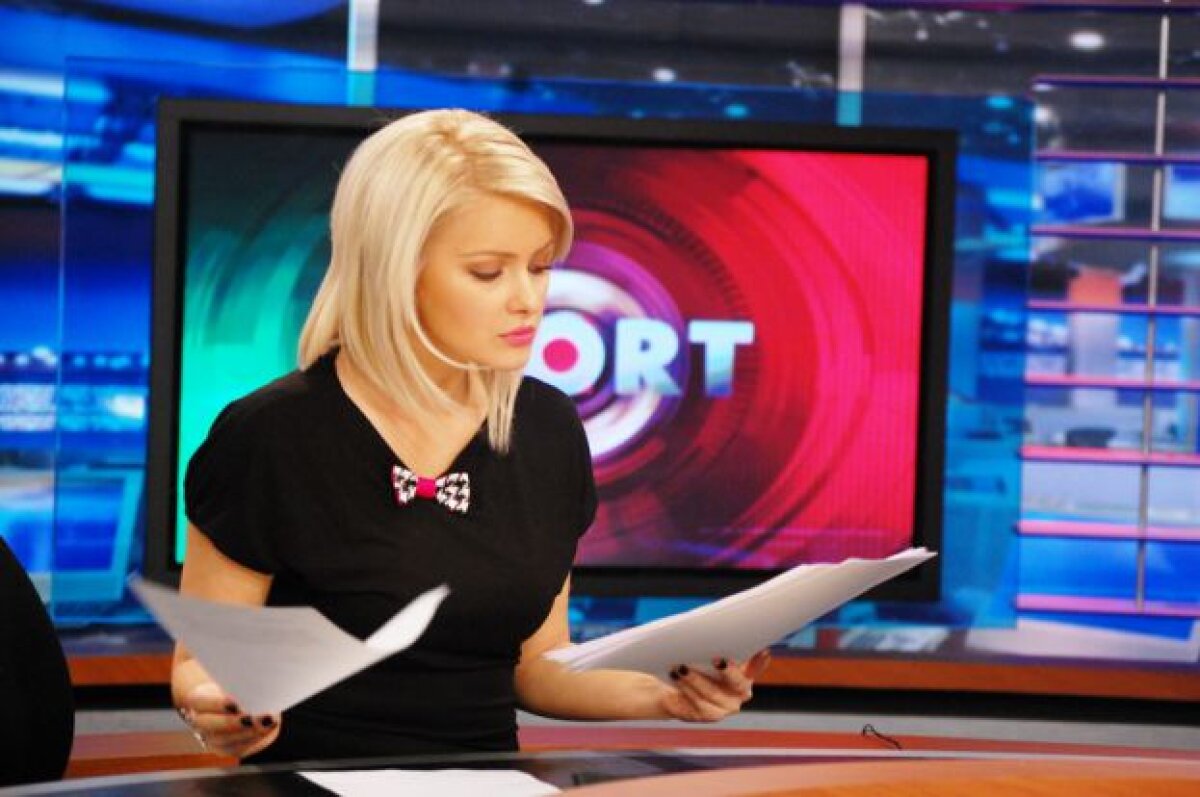 Cristina Dochianu vă prezintă ştirile sportive în fiecare week-end