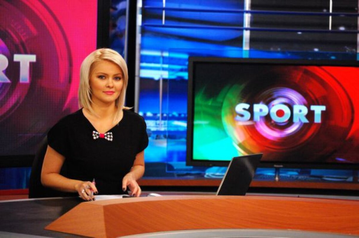 Cristina Dochianu vă prezintă ştirile sportive în fiecare week-end