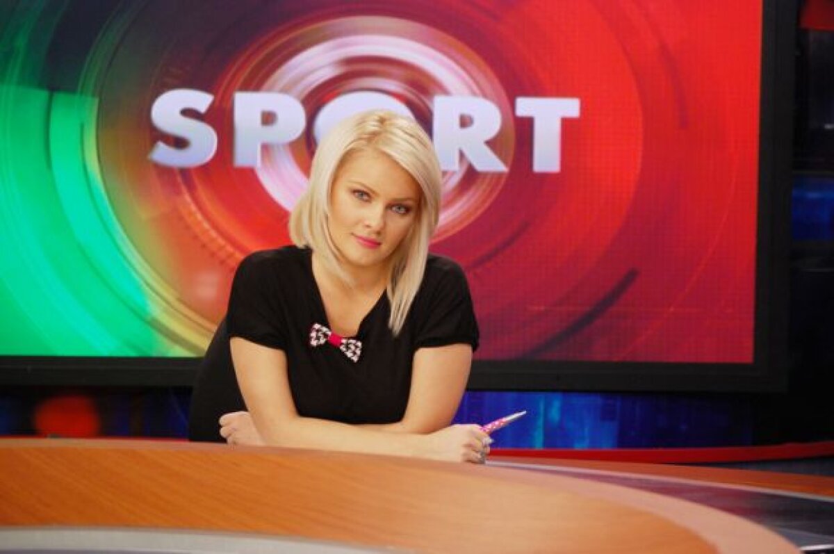 Cristina Dochianu vă prezintă ştirile sportive în fiecare week-end