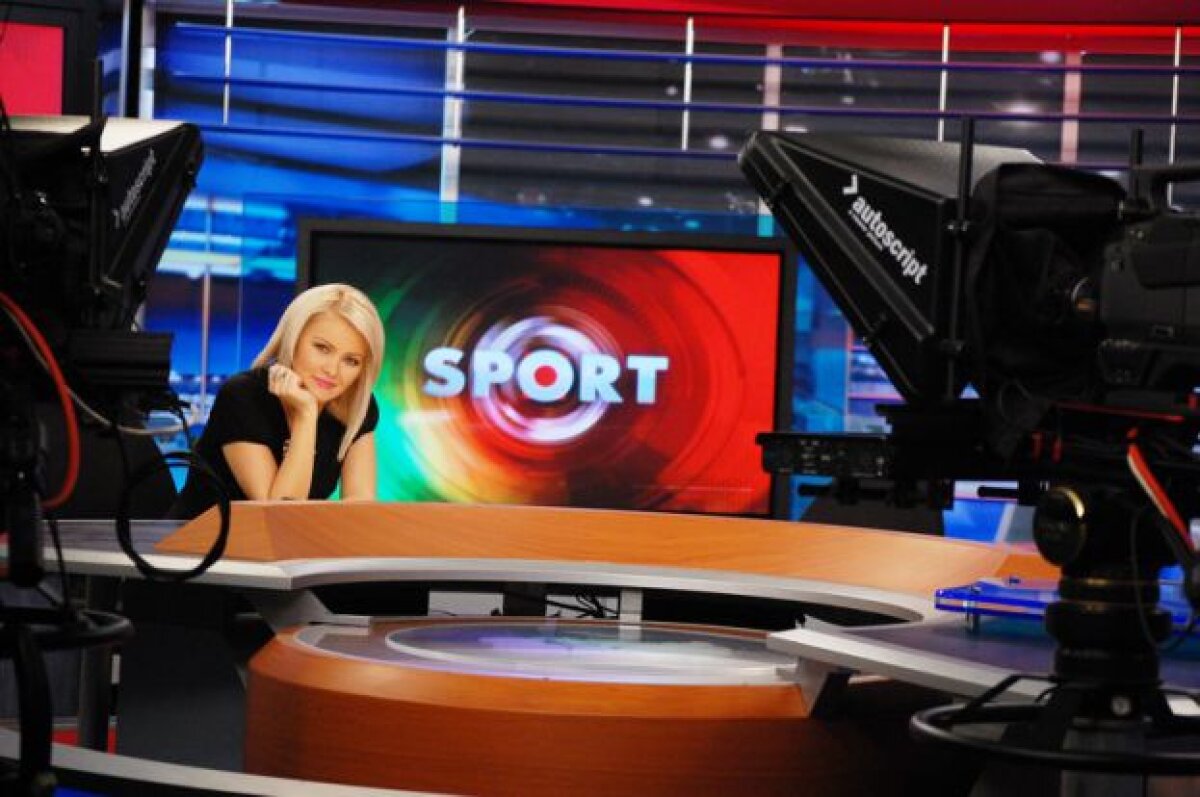 Cristina Dochianu vă prezintă ştirile sportive în fiecare week-end
