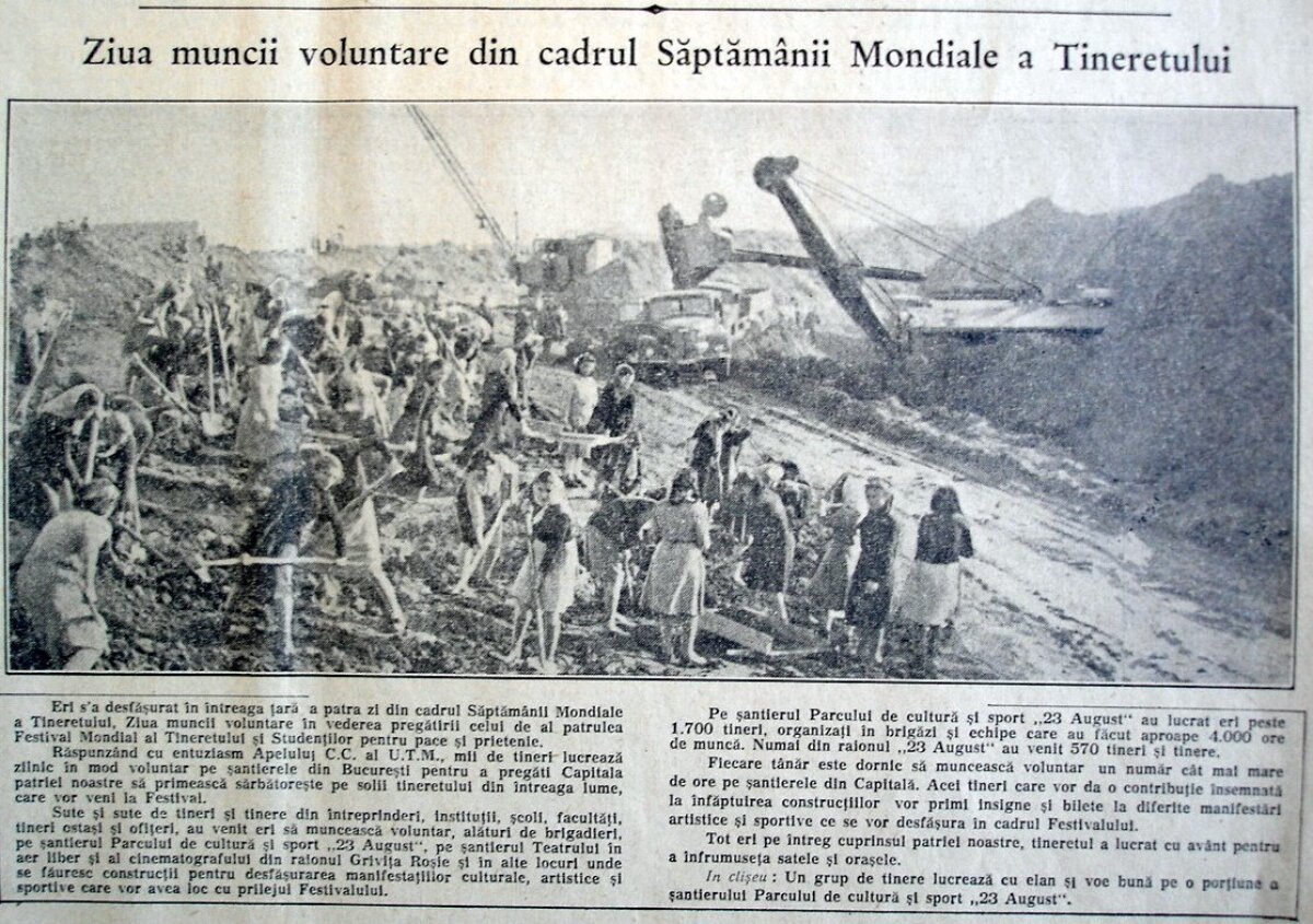 Cum s-a născut Stadionul "23 august"