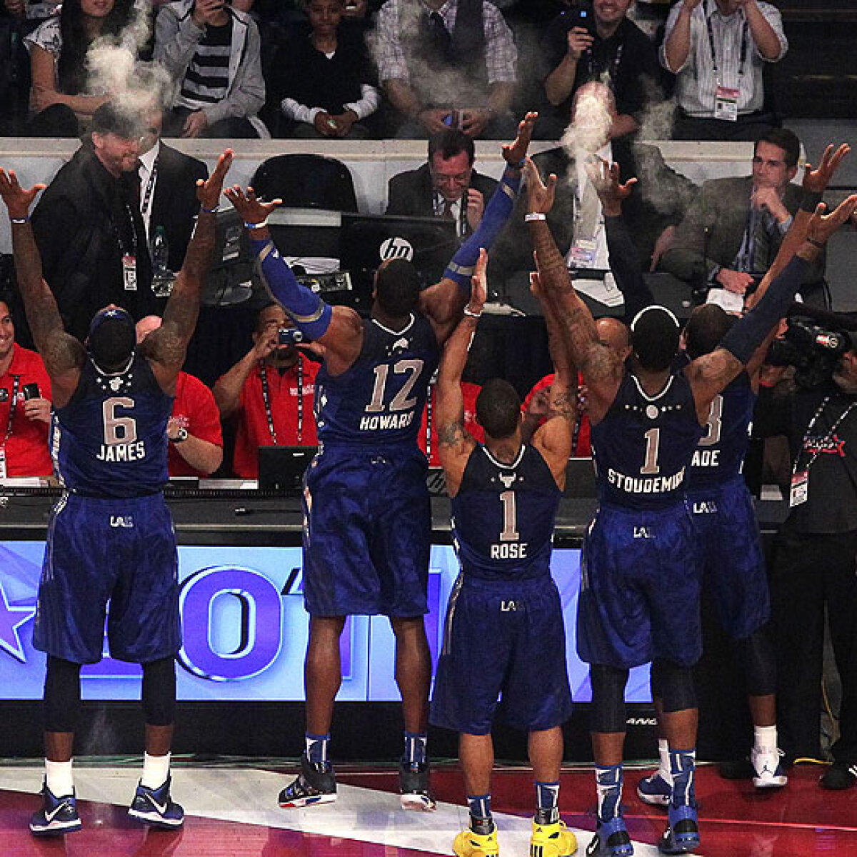 FOTO! Conferinţa de Vest a cîştigat All Star Game