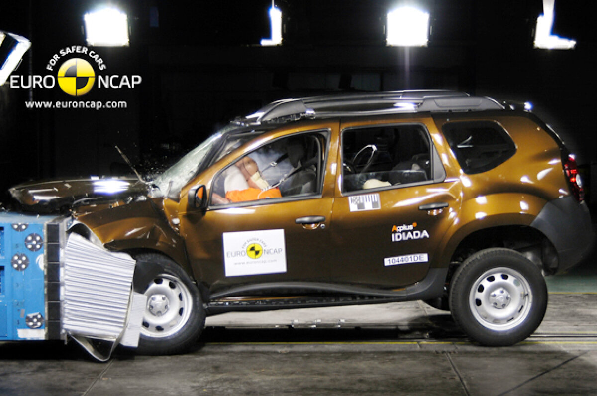 Dacia Duster a obţinut doar trei stele la EuroNCAP