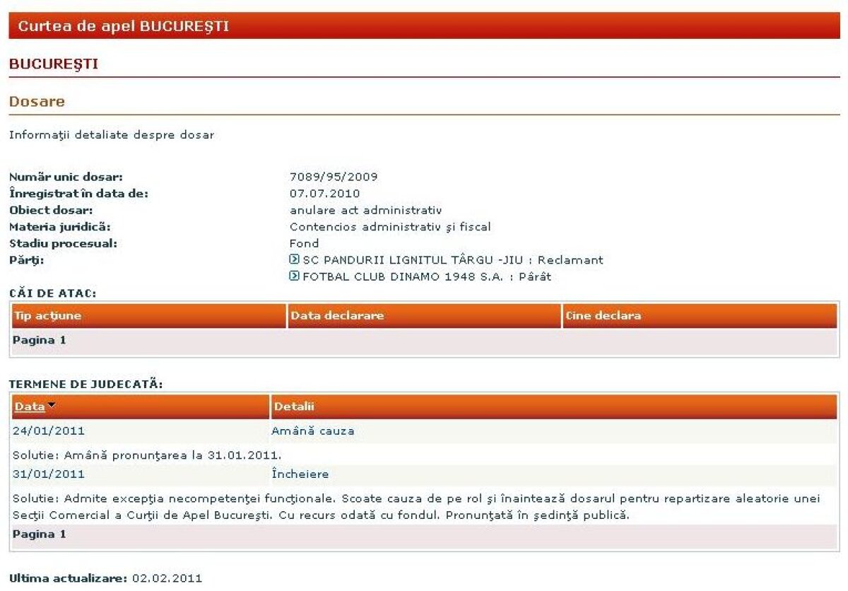 Răsturnare de situaţie: jocul Pandurii - Oţelul se poate disputa sau reprograma!