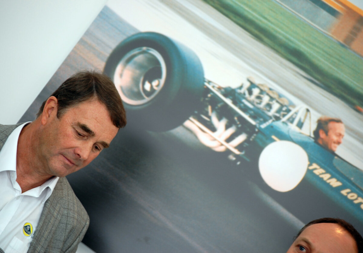 Campionul Mondial de F1, Nigel Mansell a venit la Bucureşti alături de Martin Donnelly