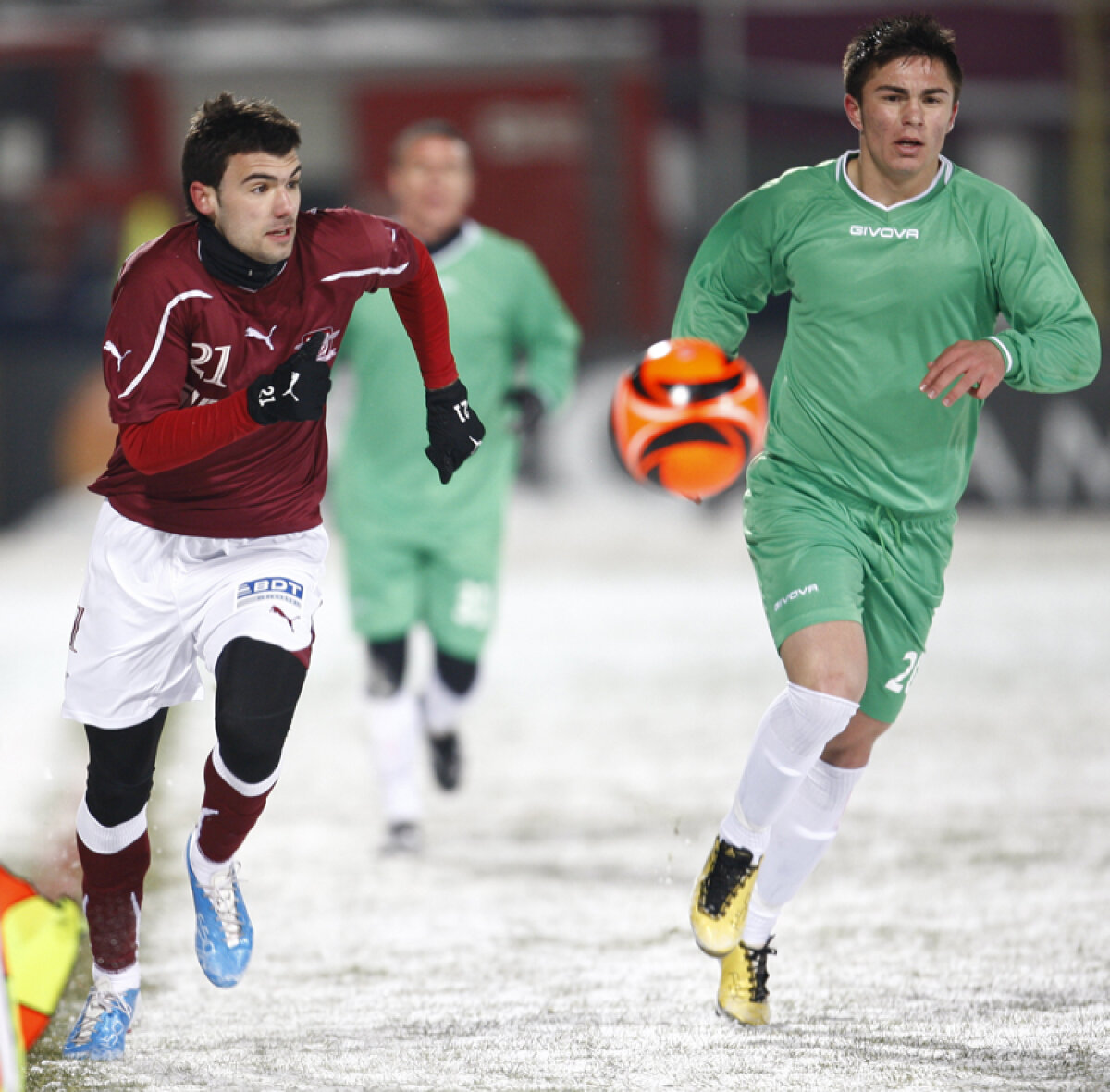 Rapidul a trecut de Unirea Urziceni prin golul lui Sabrin Sburlea