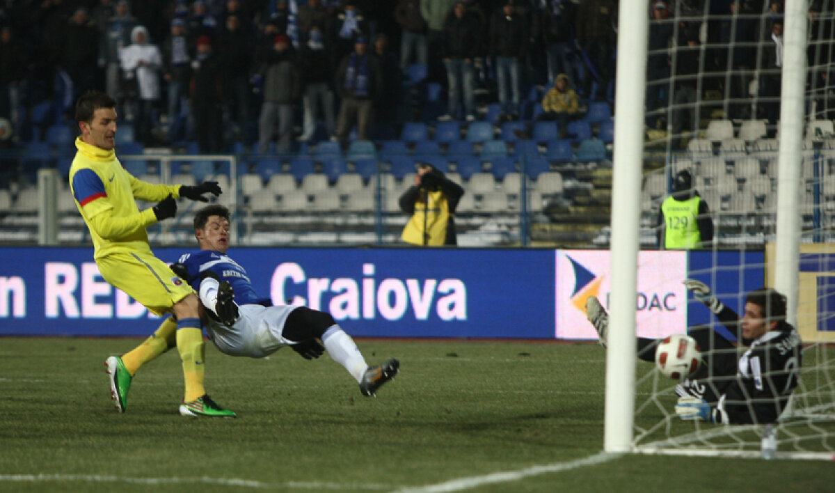 Am comentat împreună Craiova-Steaua 0-1. Bilaşco a înscris din 7 metri
