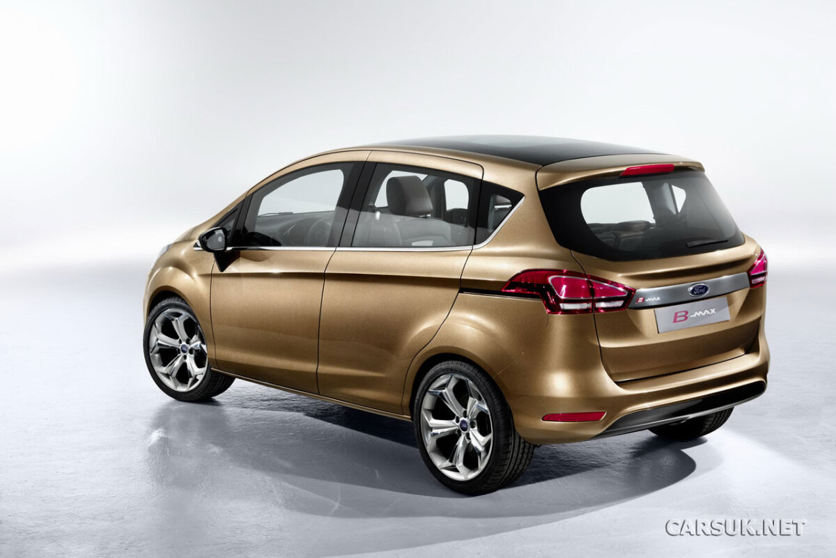 Ford a prezentat aseară conceptul BMax,  care prefigurează modelul ce va fi produs în 2012 la Craiova